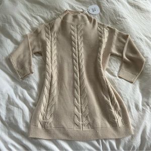 Princess Polly cable knit sweater dress - new with tags!!